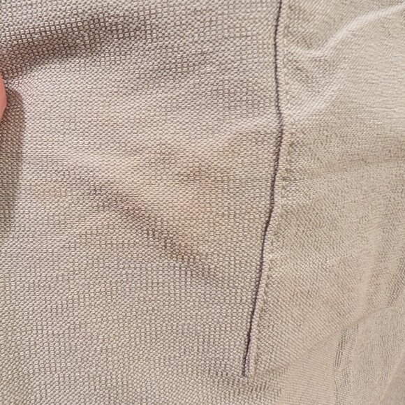 Eileen Fisher beige Washable Stretch Crepe Cargo Pants PETITE medium - Picture 4 of 4